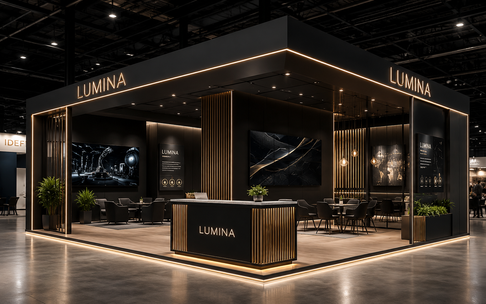LUMINA fuar standı